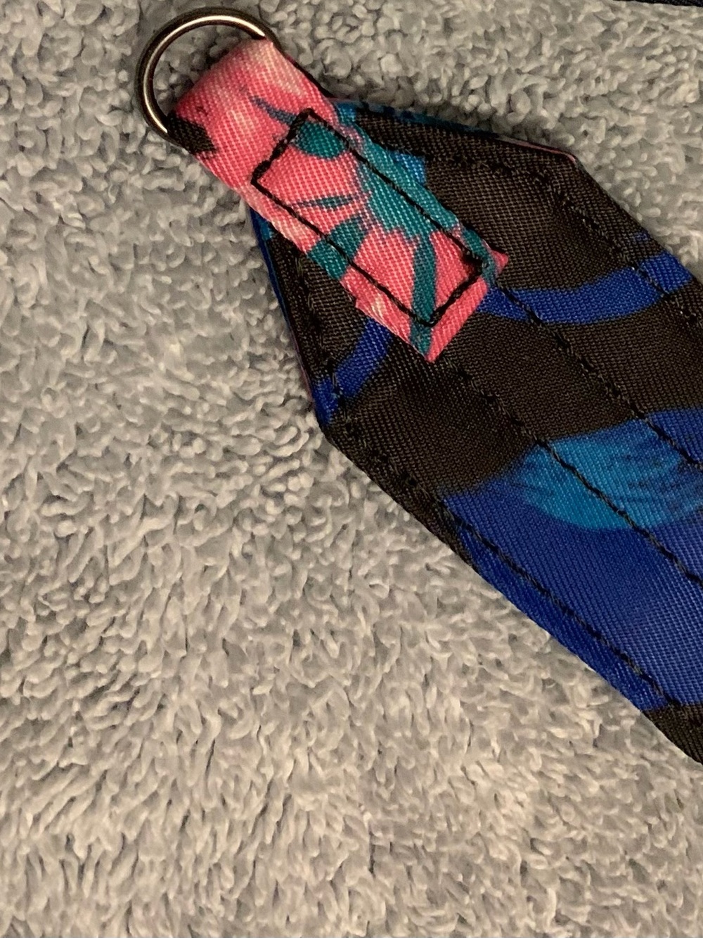 lug Floral Accent Tie in Pink and Blue